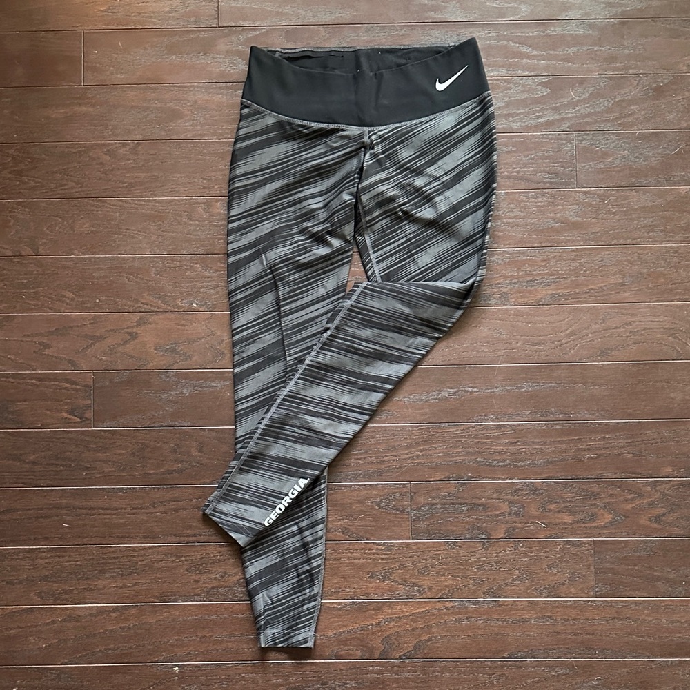 Nike UGA striped Leggings
